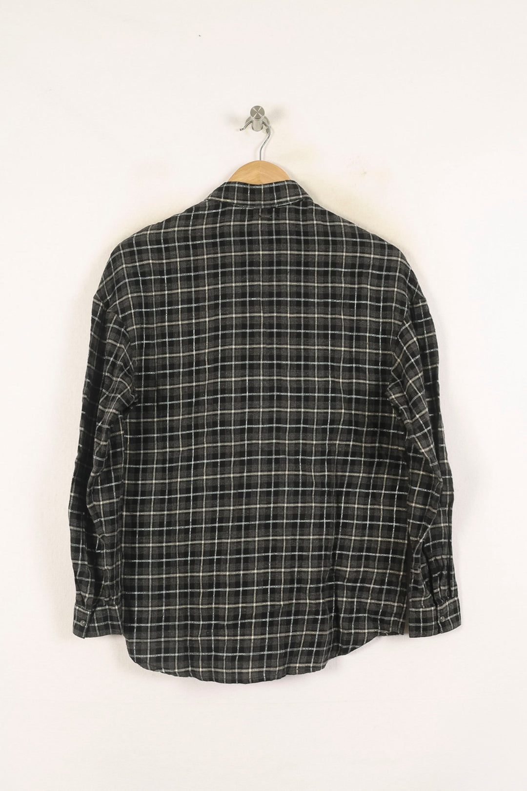 Chemise À Carreaux Noire et Blanche - Taille XS/34 de la marque IKKS | PARAD60698 - Vendu par Paradigme - Image 4