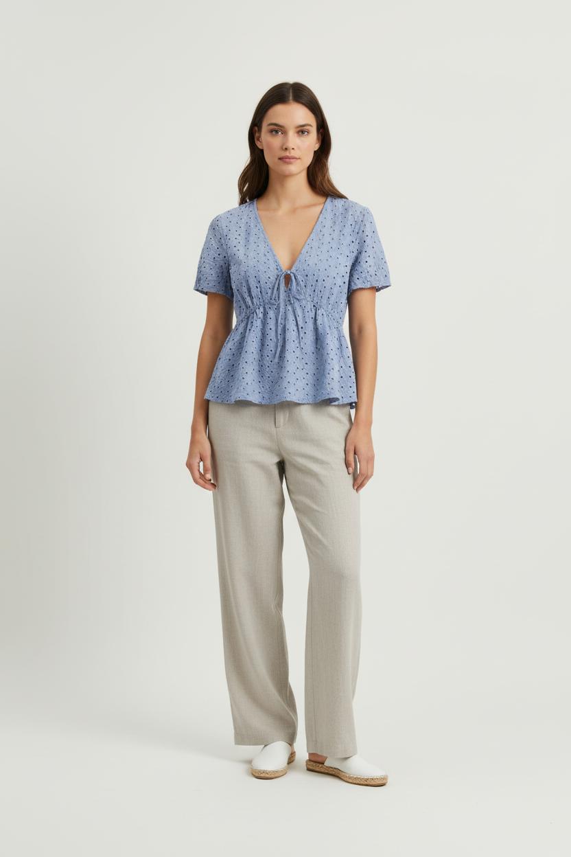 Blouse Bleu - Taille L/40 de la marque Grace & Mila | PARAD60708 - Vendu par Paradigme - Image 1