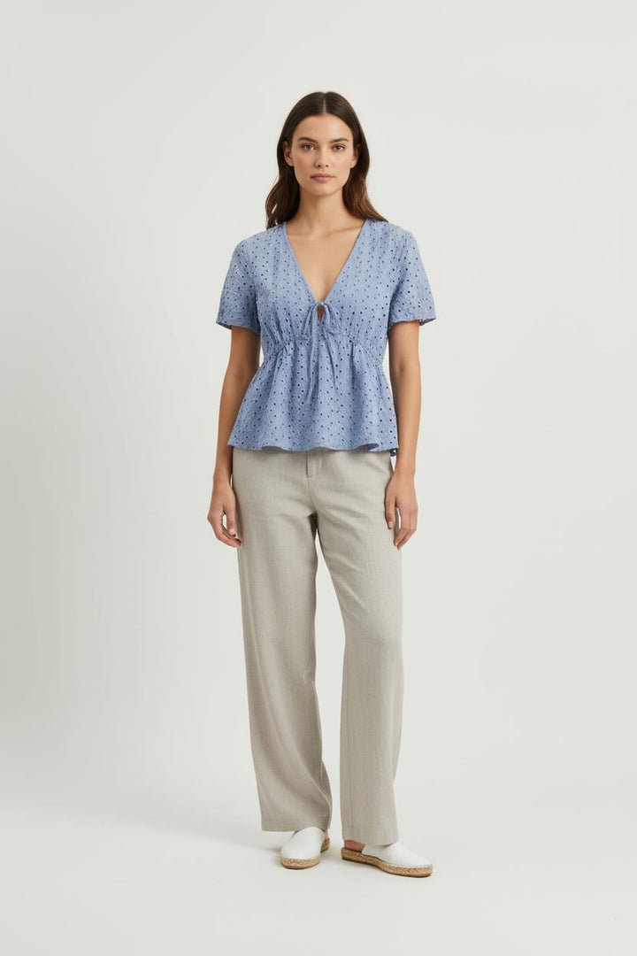 Blouse Bleu - Taille L/40 de la marque Grace & Mila | PARAD60708 - Vendu par Paradigme - Image 1