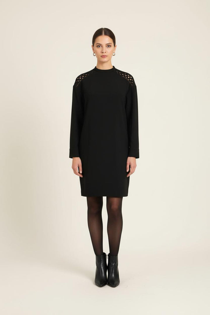 Robe Courte Noire - Taille S/36 de la marque IKKS | PARAD60714 - Vendu par Paradigme - Image 1