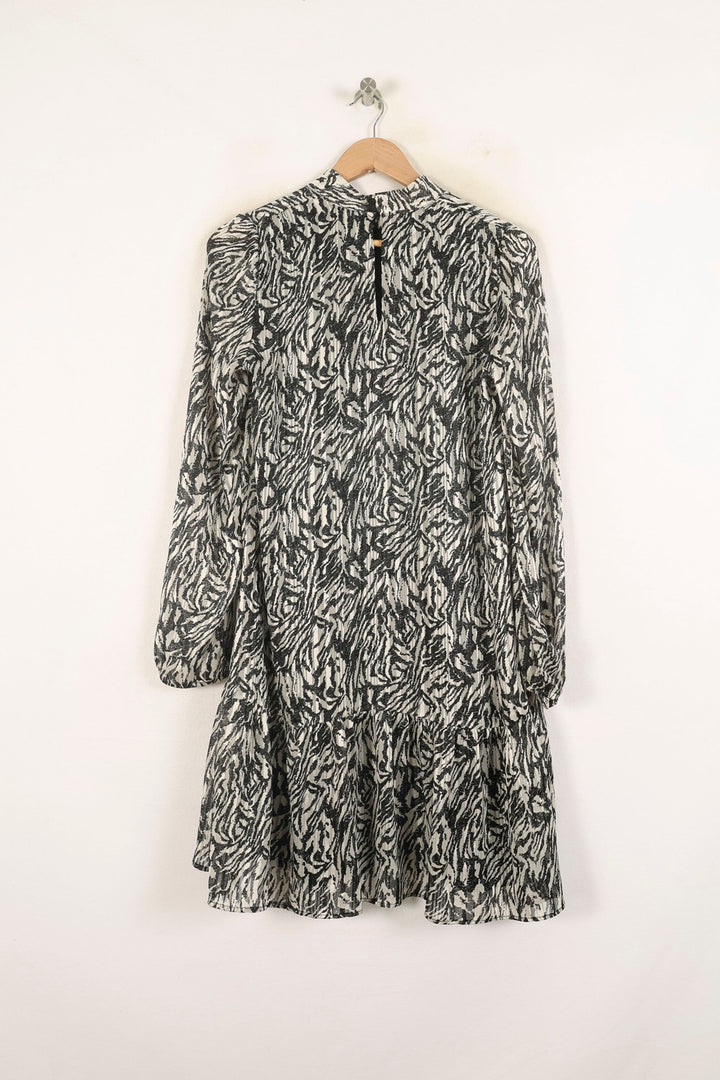 Robe Courte Noire et Blanche - Taille M/38 de la marque IKKS | PARAD60715 - Vendu par Paradigme - Image 4