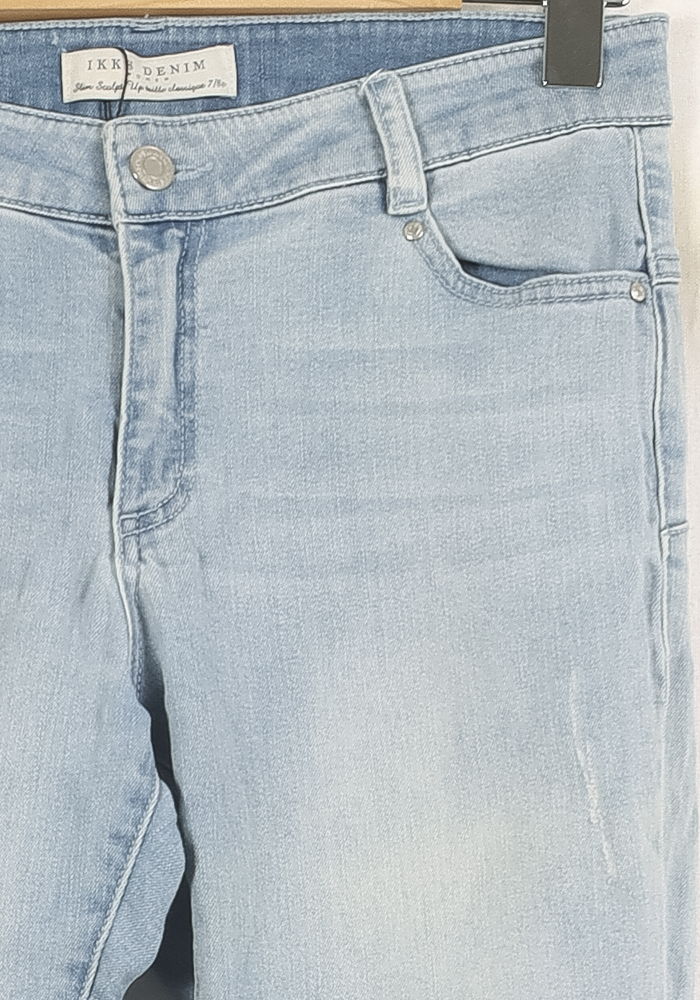 Jean Clair Bleu - Taille M/38 de la marque IKKS | PARAD60716 - Vendu par Paradigme - Image 3