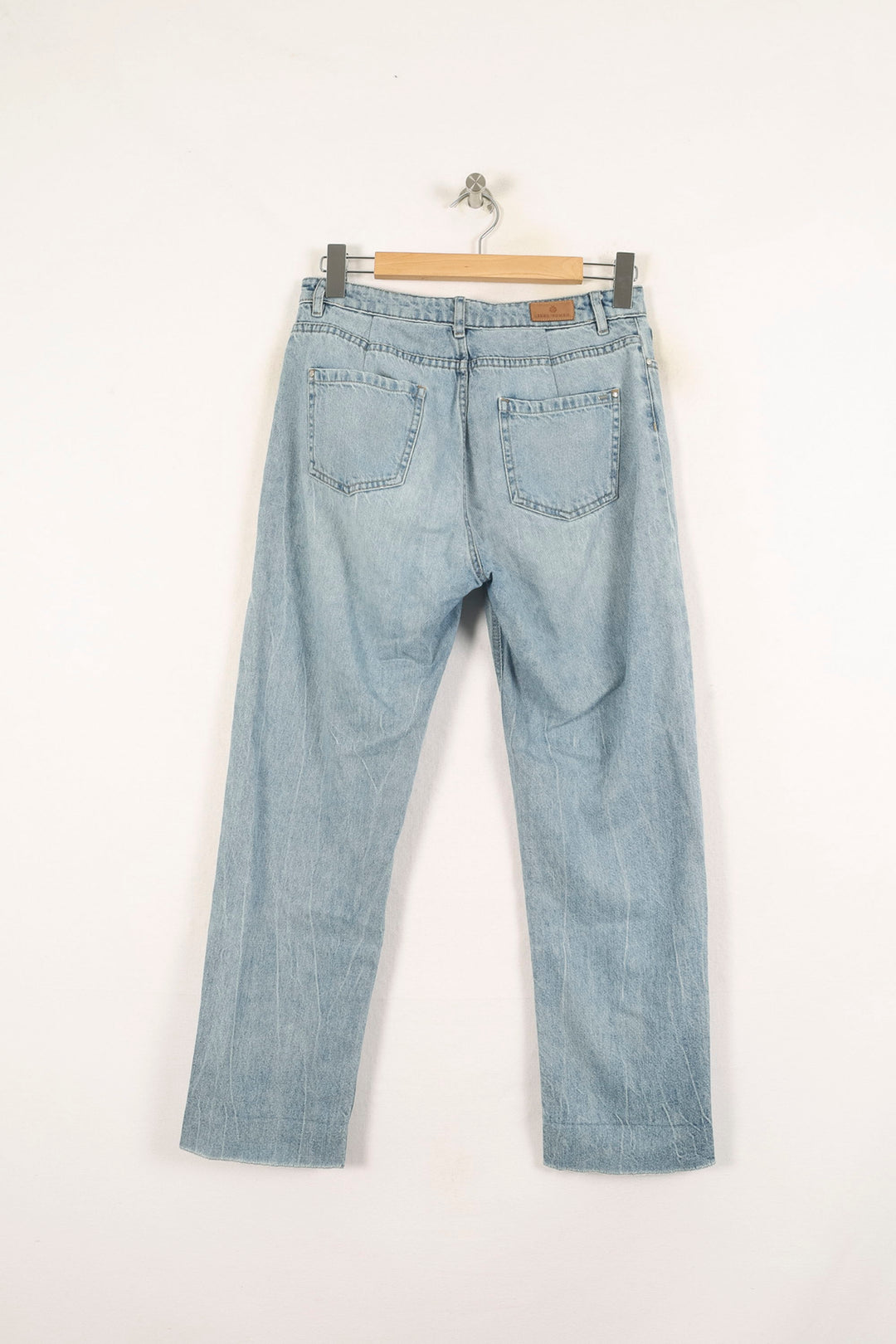 Jean Droit Bleu - Taille XL/42 de la marque IKKS | PARAD60719 - Vendu par Paradigme - Image 4