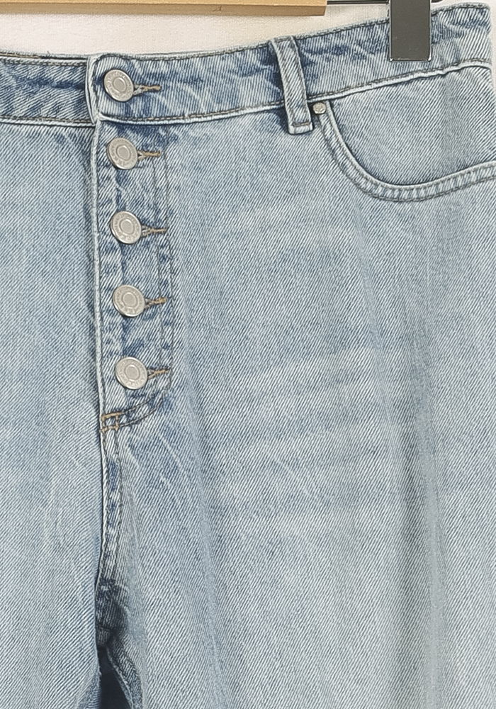 Jean Droit Bleu - Taille XL/42 de la marque IKKS | PARAD60719 - Vendu par Paradigme - Image 3