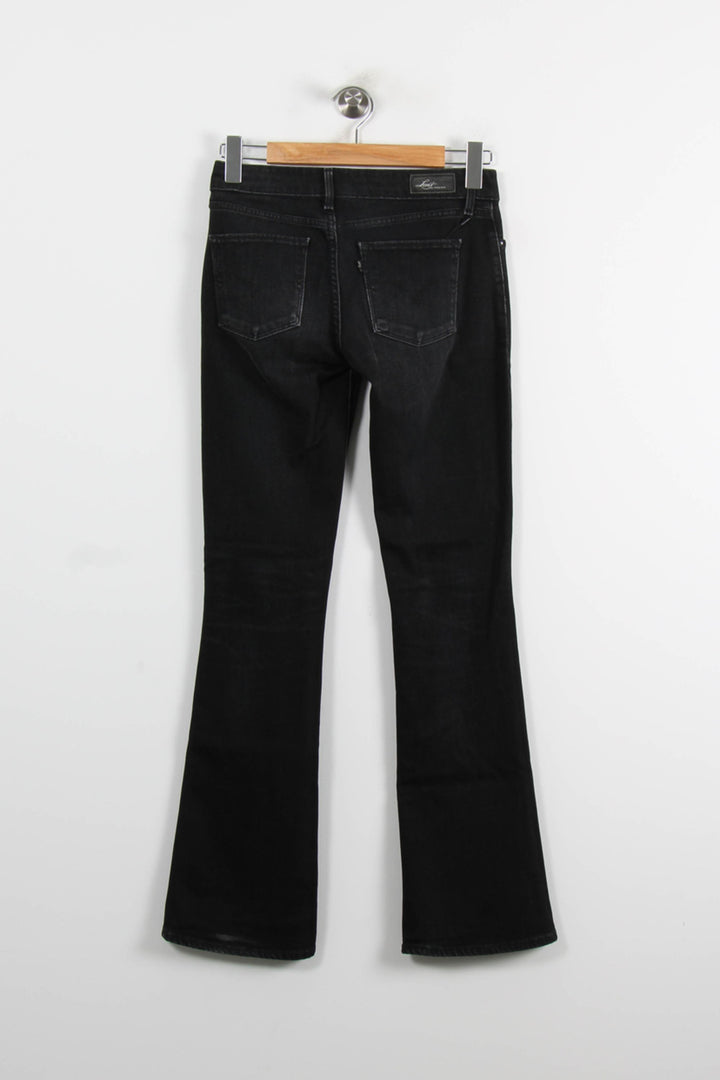 Jean Évasé Noir - Taille S/36 de la marque Levi's | PARAD60723 - Vendu par Paradigme - Image 4
