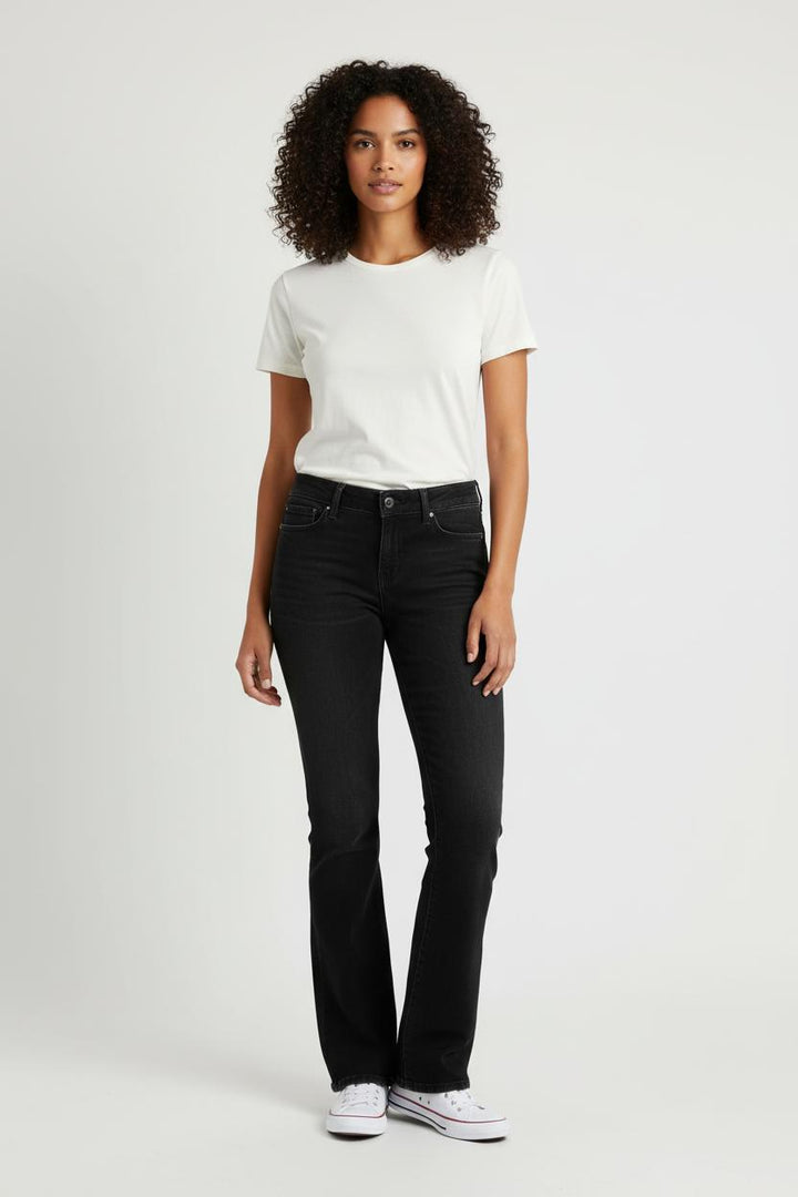 Jean Évasé Noir - Taille S/36 de la marque Levi's | PARAD60723 - Vendu par Paradigme - Image 1