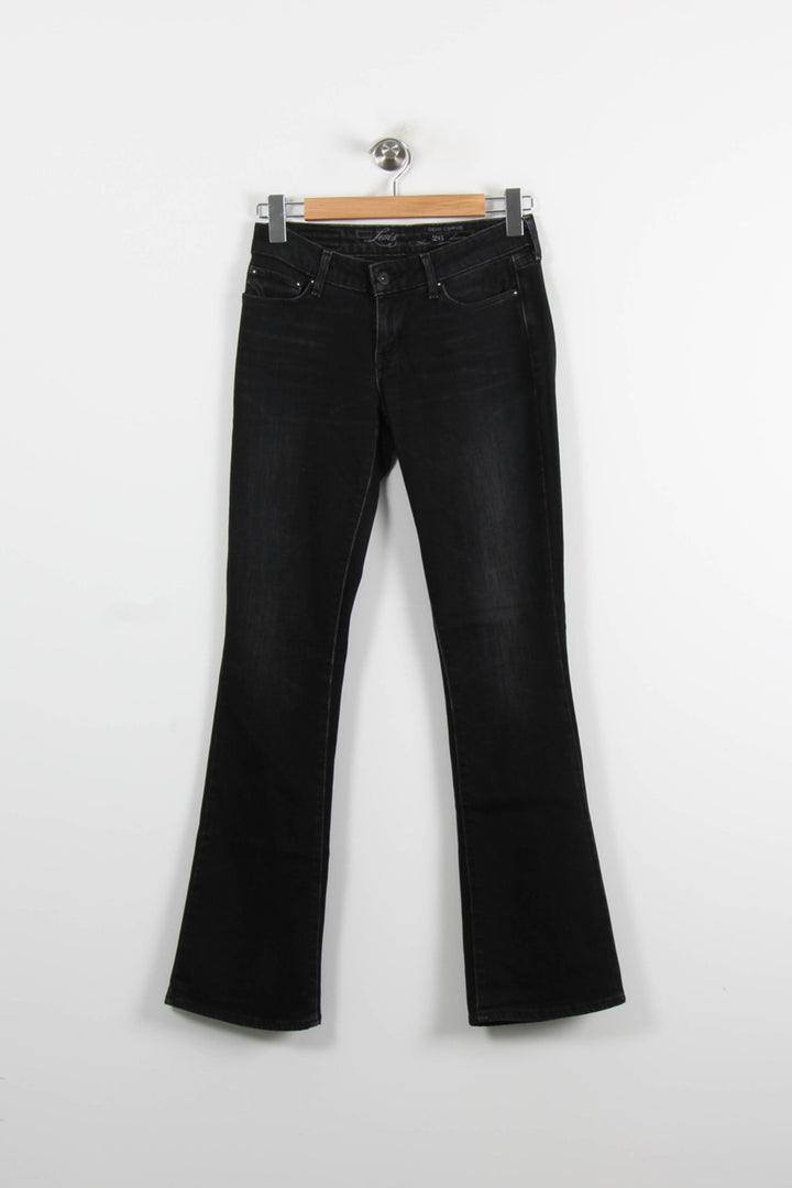 Jean Évasé Noir - Taille S/36 de la marque Levi's | PARAD60723 - Vendu par Paradigme - Image 2