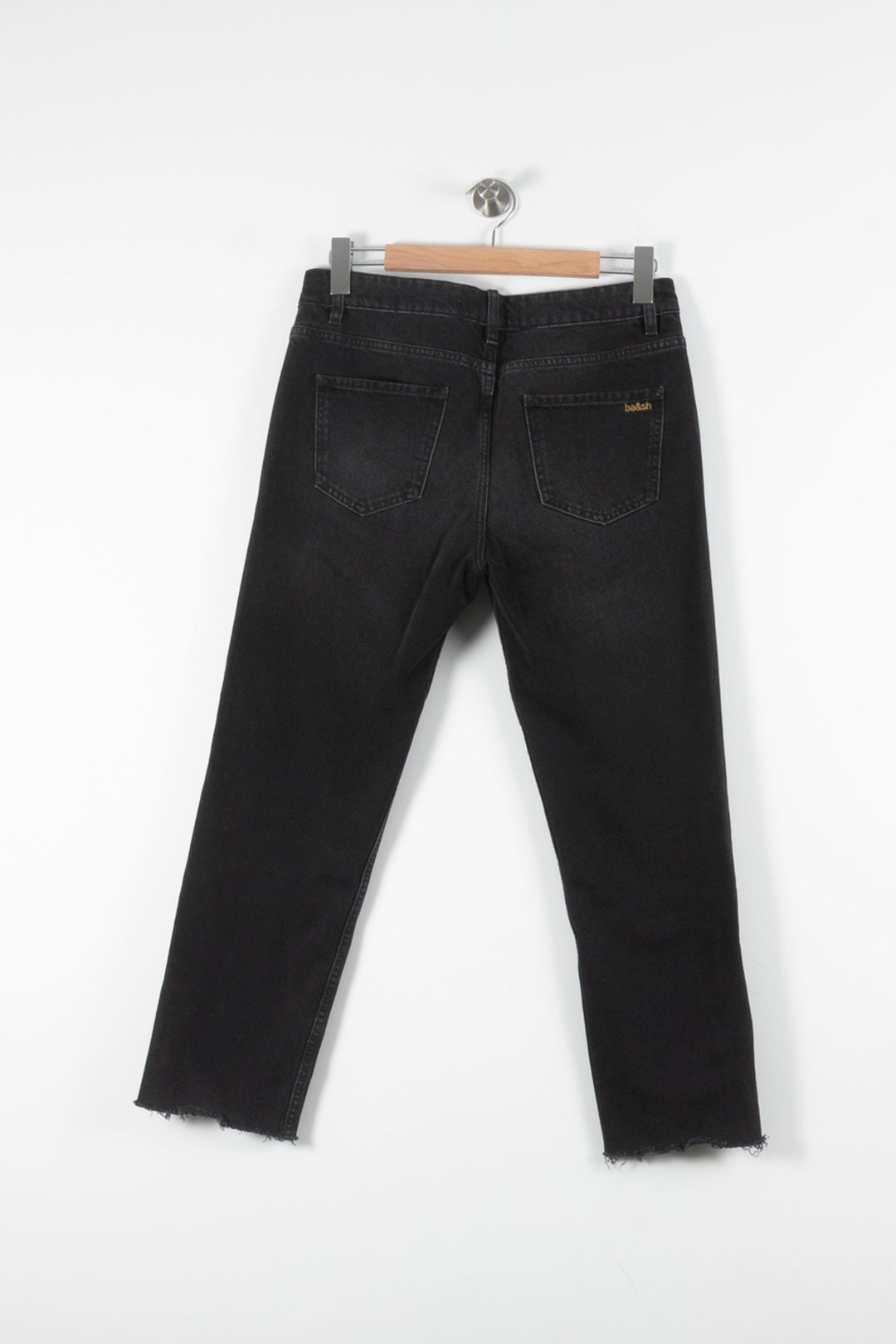 Jean Noir - Taille S/36 de la marque ba&sh | PARAD60725 - Vendu par Paradigme - Image 4