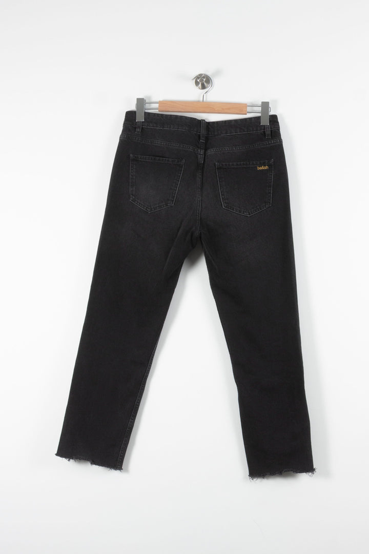 Jean Noir - Taille S/36 de la marque ba&sh | PARAD60725 - Vendu par Paradigme - Image 4