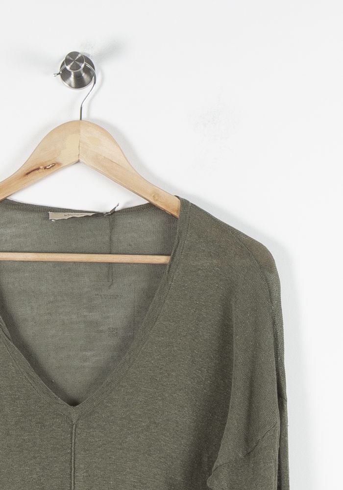 Pull Vert - Taille S/36 de la marque La Fée Maraboutée | PARAD60730 - Vendu par Paradigme - Image 3