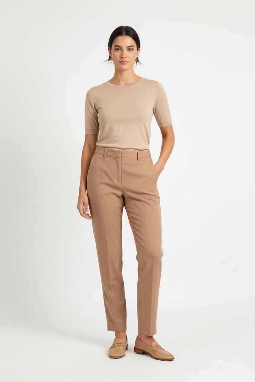 Pantalon Beige - Taille M/38 de la marque Tara Jarmon | PARAD60731 - Vendu par Paradigme - Image 1
