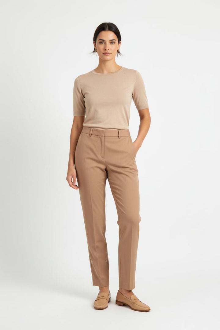 Pantalon Beige - Taille M/38 de la marque Tara Jarmon | PARAD60731 - Vendu par Paradigme - Image 1