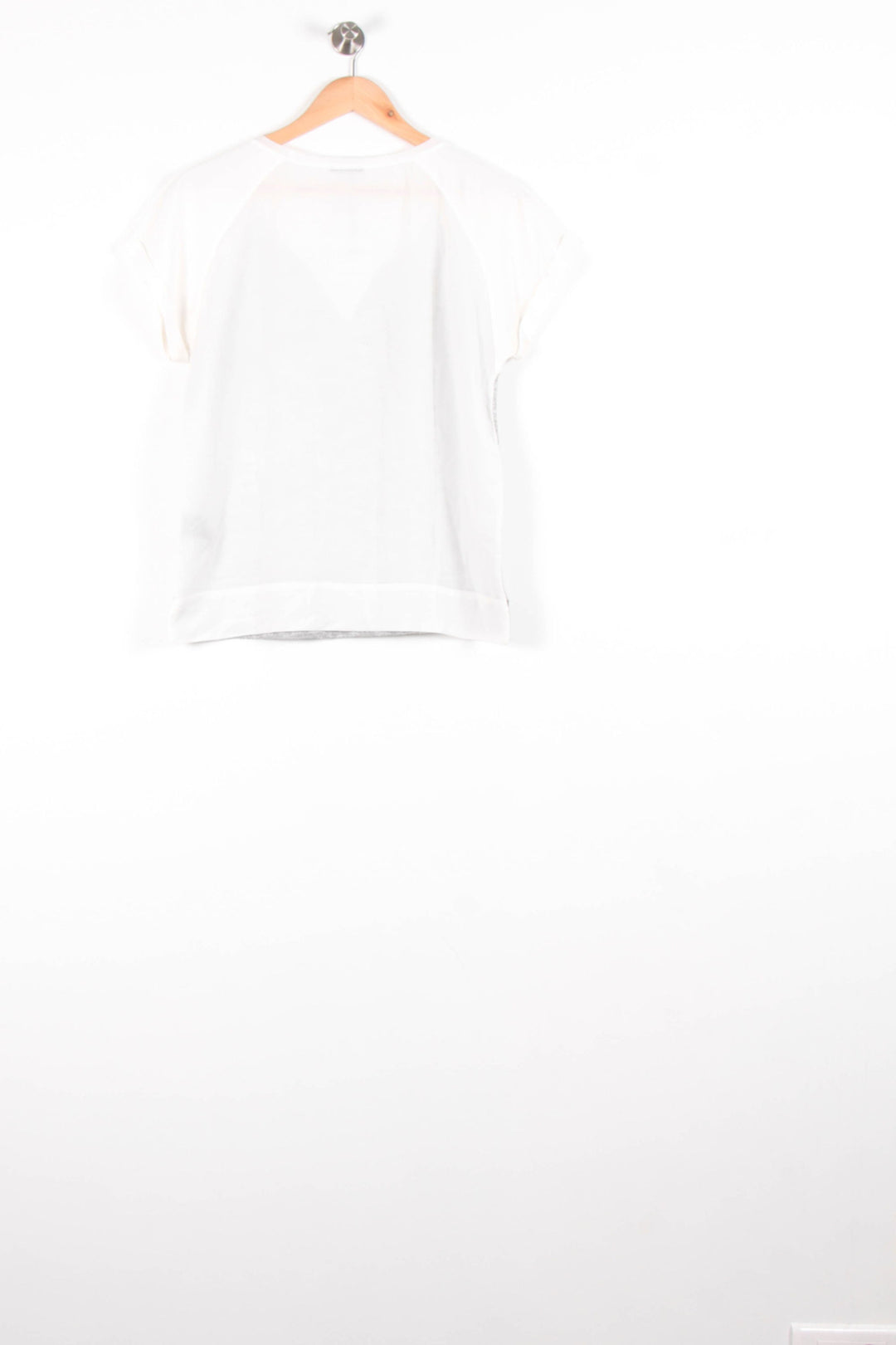 T-shirt Gris et Blanc - Taille M/38 de la marque IKKS | PARAD60732 - Vendu par Paradigme - Image 4
