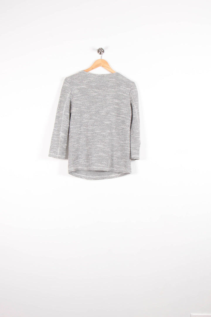 Pull Gris - Taille M/38 de la marque IKKS | PARAD60733 - Vendu par Paradigme - Image 4