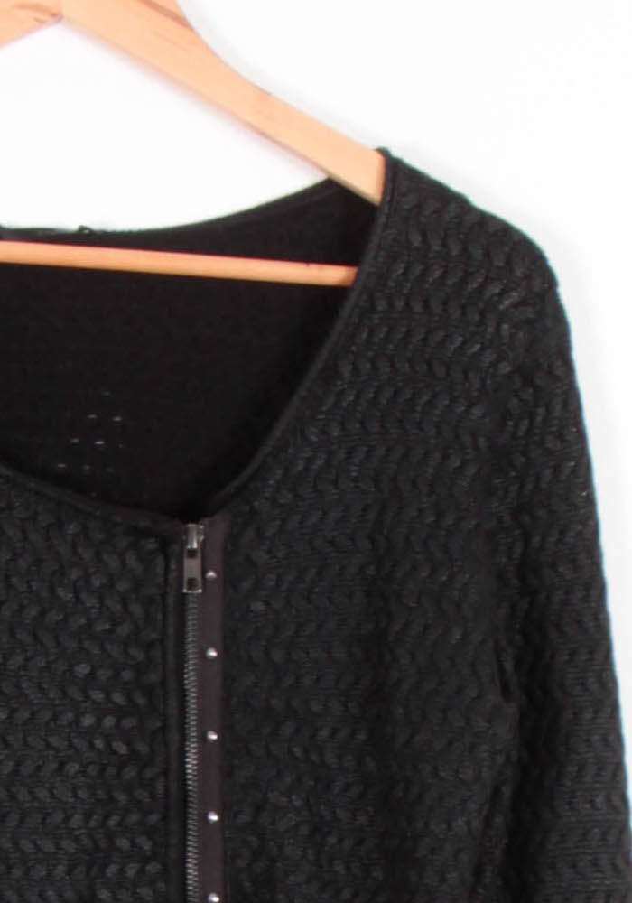 Cardigan Noir - Taille M/38 de la marque IKKS | PARAD60735 - Vendu par Paradigme - Image 3
