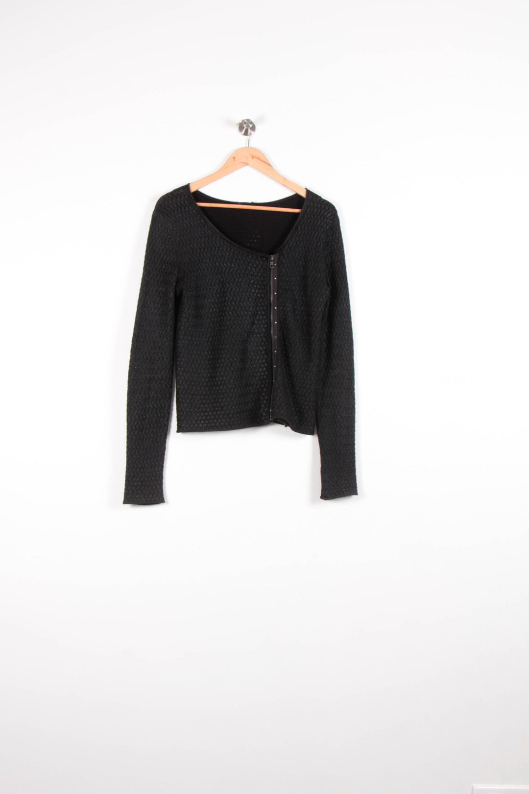 Cardigan Noir - Taille M/38 de la marque IKKS | PARAD60735 - Vendu par Paradigme - Image 2