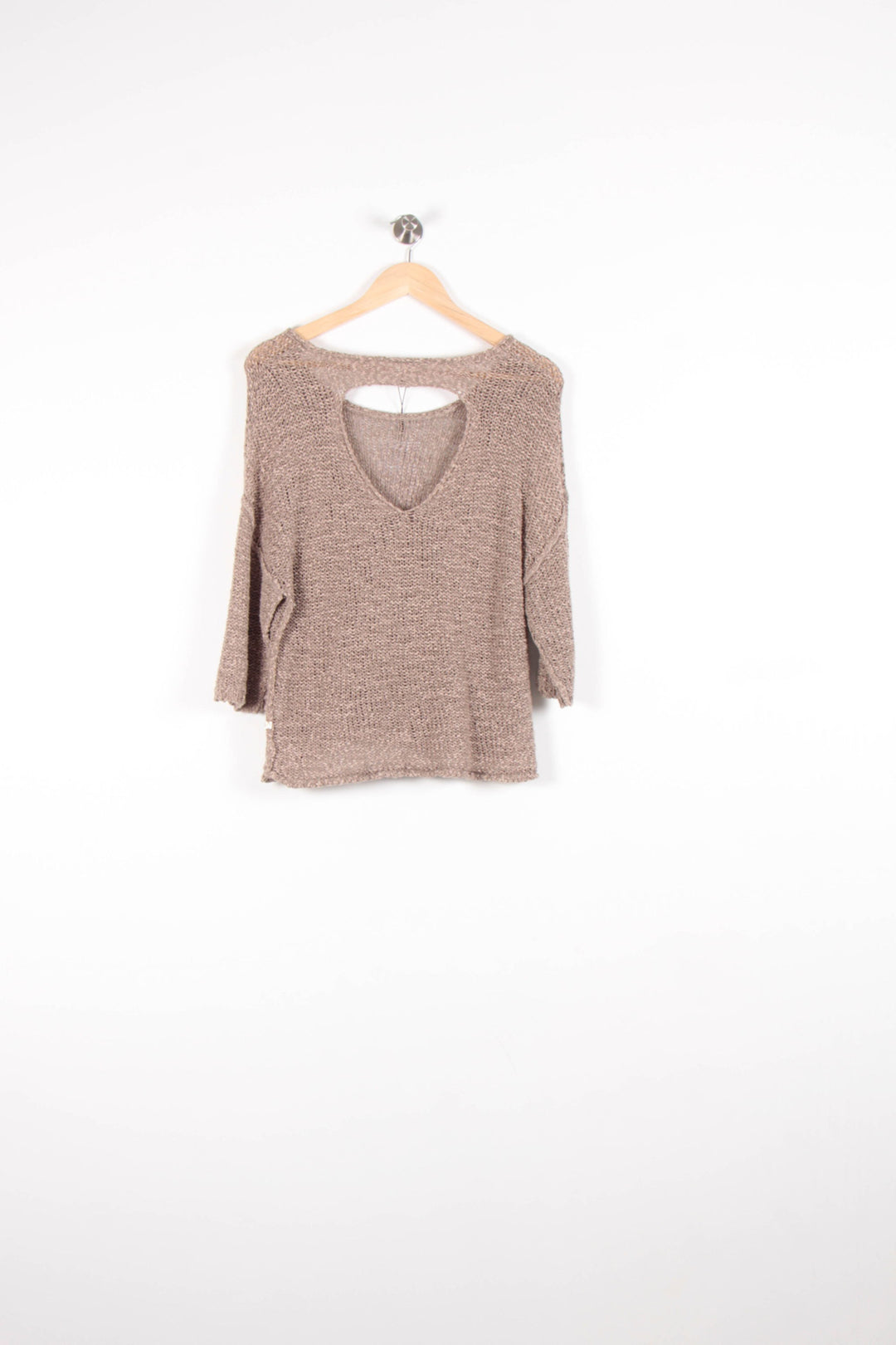 Pull Beige - Taille M/38 de la marque I.Code | PARAD60736 - Vendu par Paradigme - Image 4