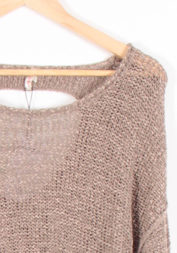 Pull Beige - Taille M/38 de la marque I.Code | PARAD60736 - Vendu par Paradigme - Image 3