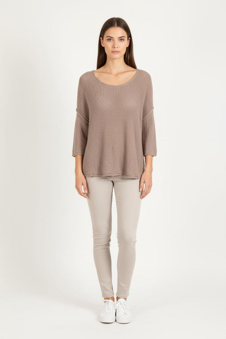 Pull Beige - Taille M/38 de la marque I.Code | PARAD60736 - Vendu par Paradigme - Image 1