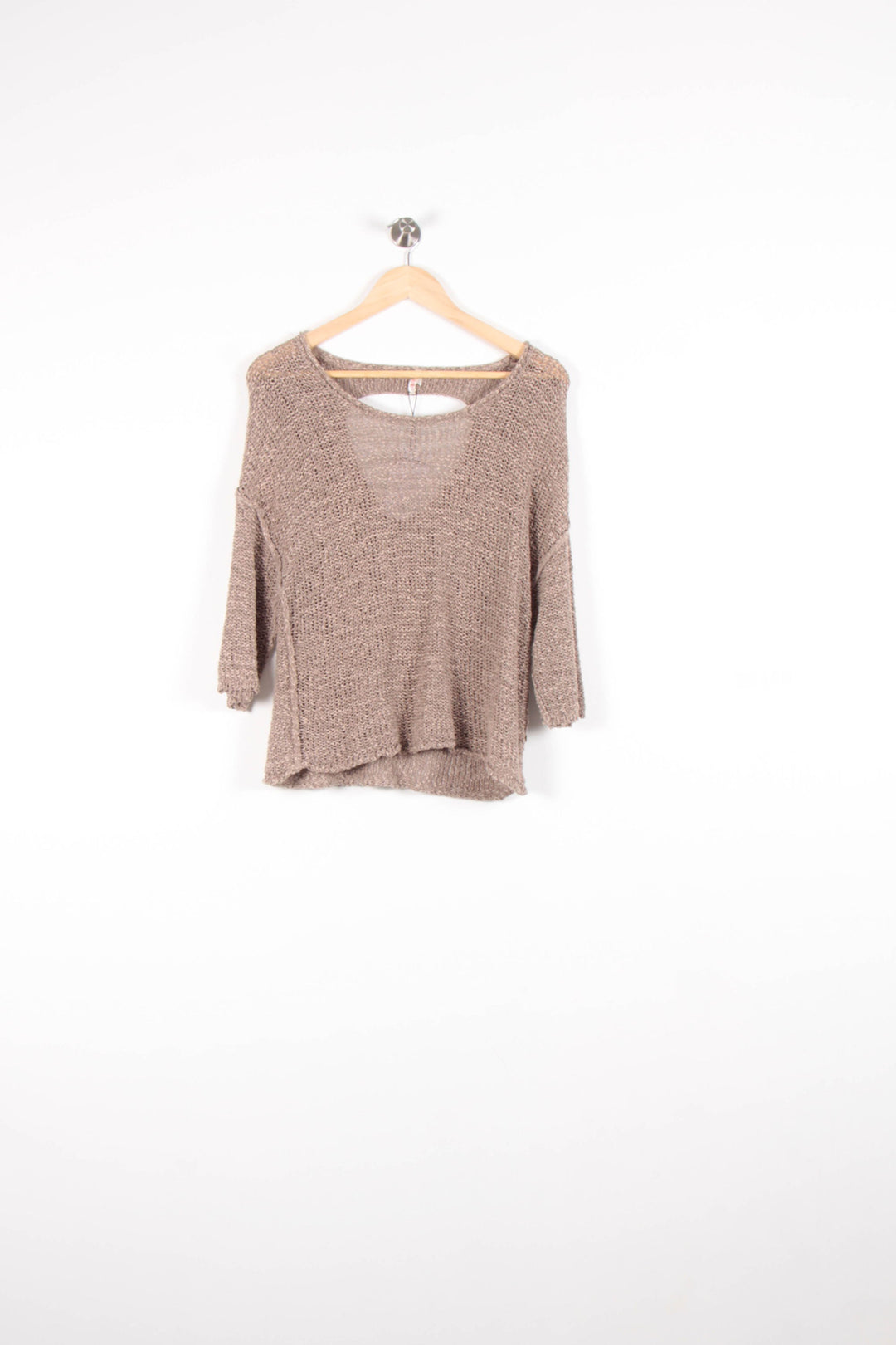 Pull Beige - Taille M/38 de la marque I.Code | PARAD60736 - Vendu par Paradigme - Image 2