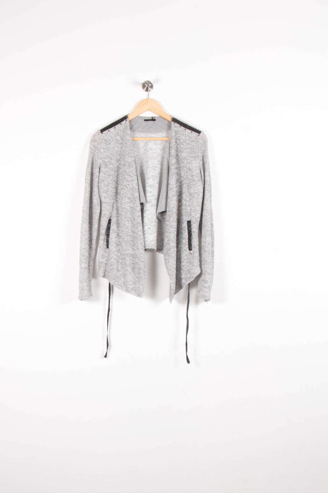 Cardigan Gris - Taille M/38 de la marque IKKS | PARAD60737 - Vendu par Paradigme - Image 2