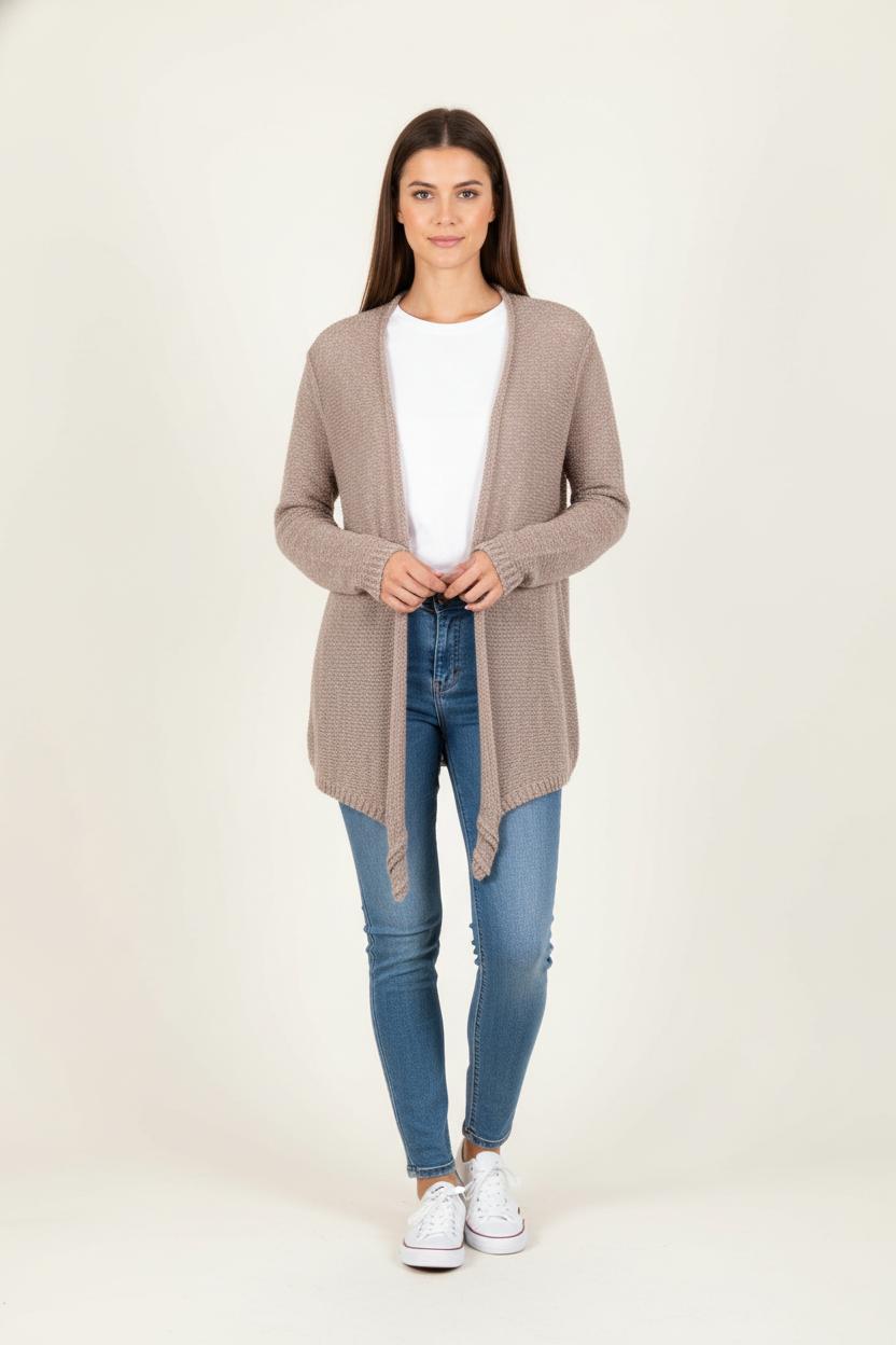 Cardigan Gris - Taille S/36 de la marque I.Code | PARAD60743 - Vendu par Paradigme - Image 1