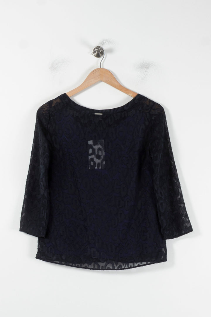 Blouse Bleue - Taille XS/34 de la marque One Step | PARAD60745 - Vendu par Paradigme - Image 4