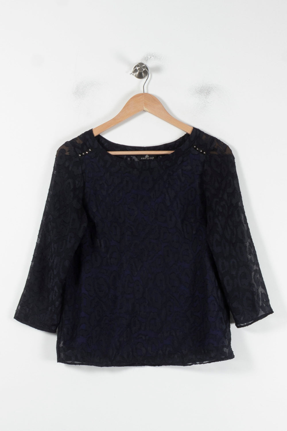 Blouse Bleue - Taille XS/34 de la marque One Step | PARAD60745 - Vendu par Paradigme - Image 2
