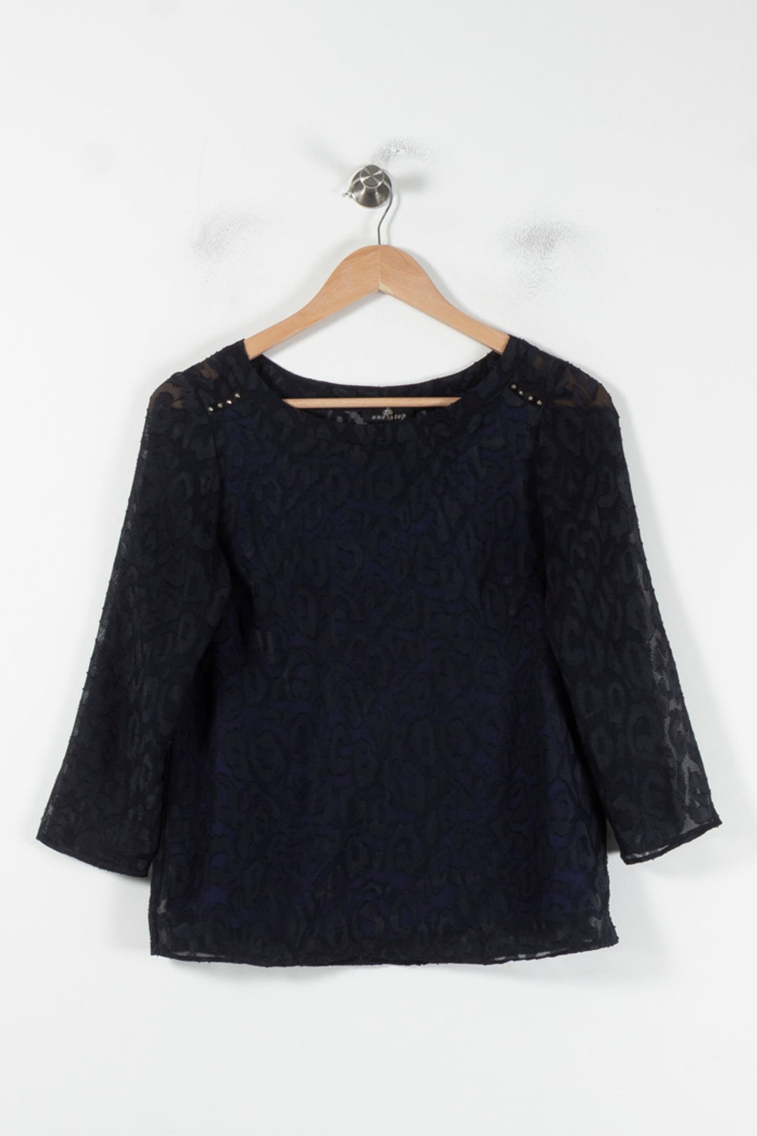 Blouse Bleue - Taille XS/34 de la marque One Step | PARAD60745 - Vendu par Paradigme - Image 2