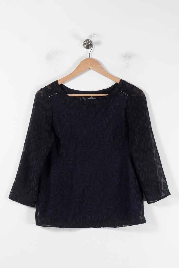 Blouse Bleue - Taille XS/34 de la marque One Step | PARAD60745 - Vendu par Paradigme - Image 2