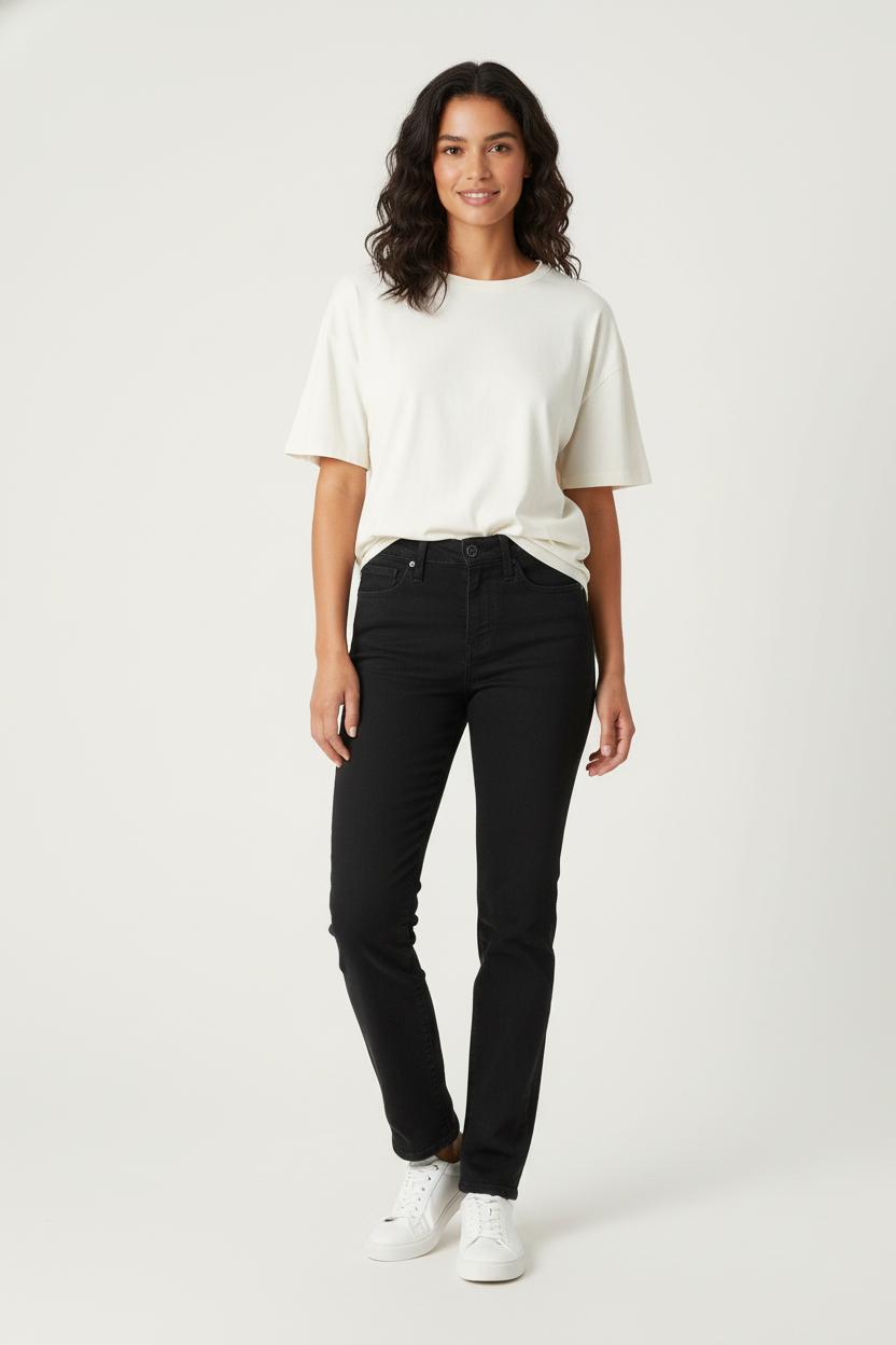 Jean Droit Gris - Taille XS/34 de la marque Levi's | PARAD60748 - Vendu par Paradigme - Image 1