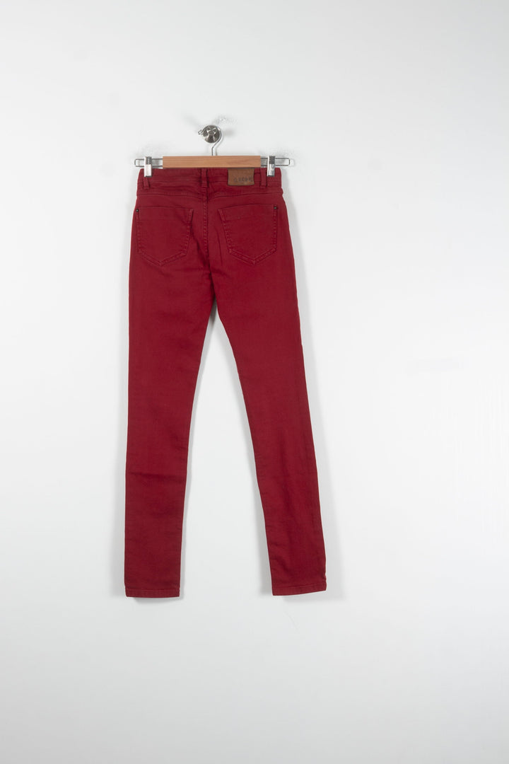 Jean Bordeaux - Taille XS/34 de la marque I.Code | PARAD60749 - Vendu par Paradigme - Image 4