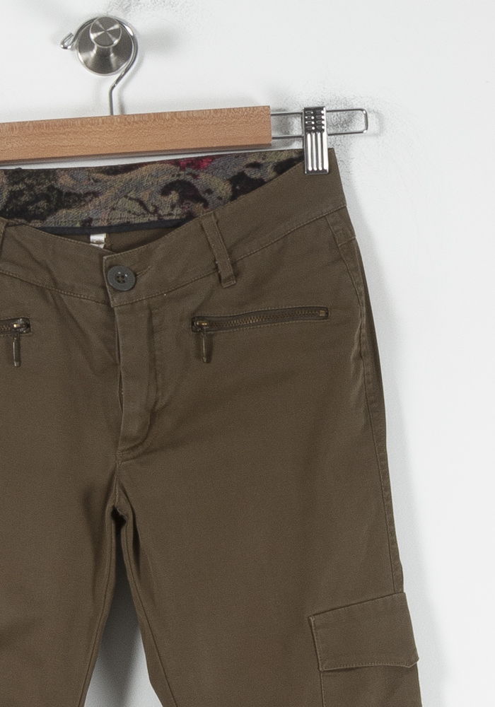 Pantalon Cargo Vert - Taille XS/34 de la marque I.Code | PARAD60750 - Vendu par Paradigme - Image 3
