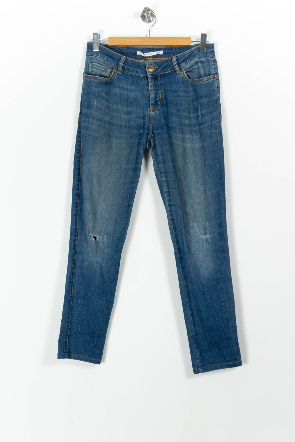 Jean Slim Bleu - Taille M/38 de la marque Sud express | PARAD60766 - Vendu par Paradigme - Image 2