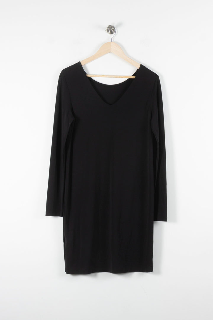 Robe Noire - Taille S/36 de la marque La Fée Maraboutée | PARAD60773 - Vendu par Paradigme - Image 4