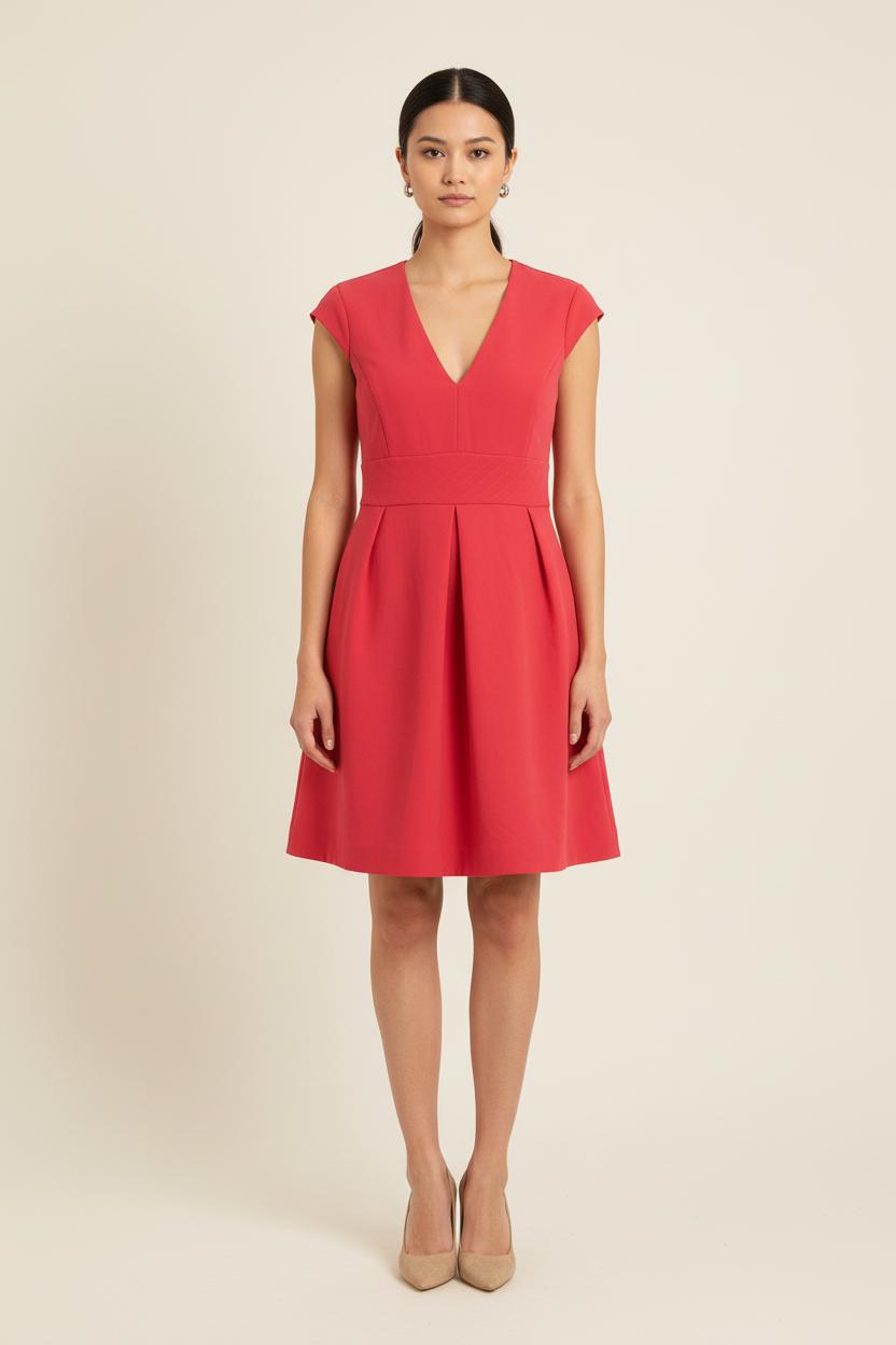 Robe Courte Rose - Taille M/38 de la marque IKKS | PARAD60781 - Vendu par Paradigme - Image 1