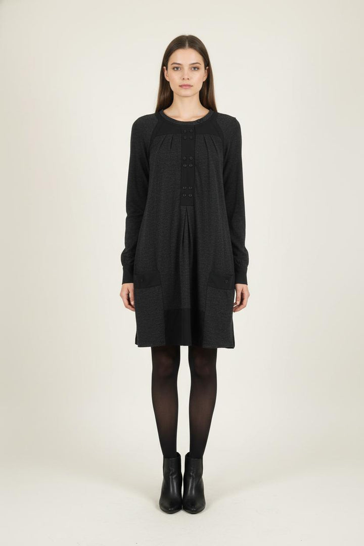 Robe Courte Grise - Taille S/36 de la marque One Step | PARAD60783 - Vendu par Paradigme - Image 1