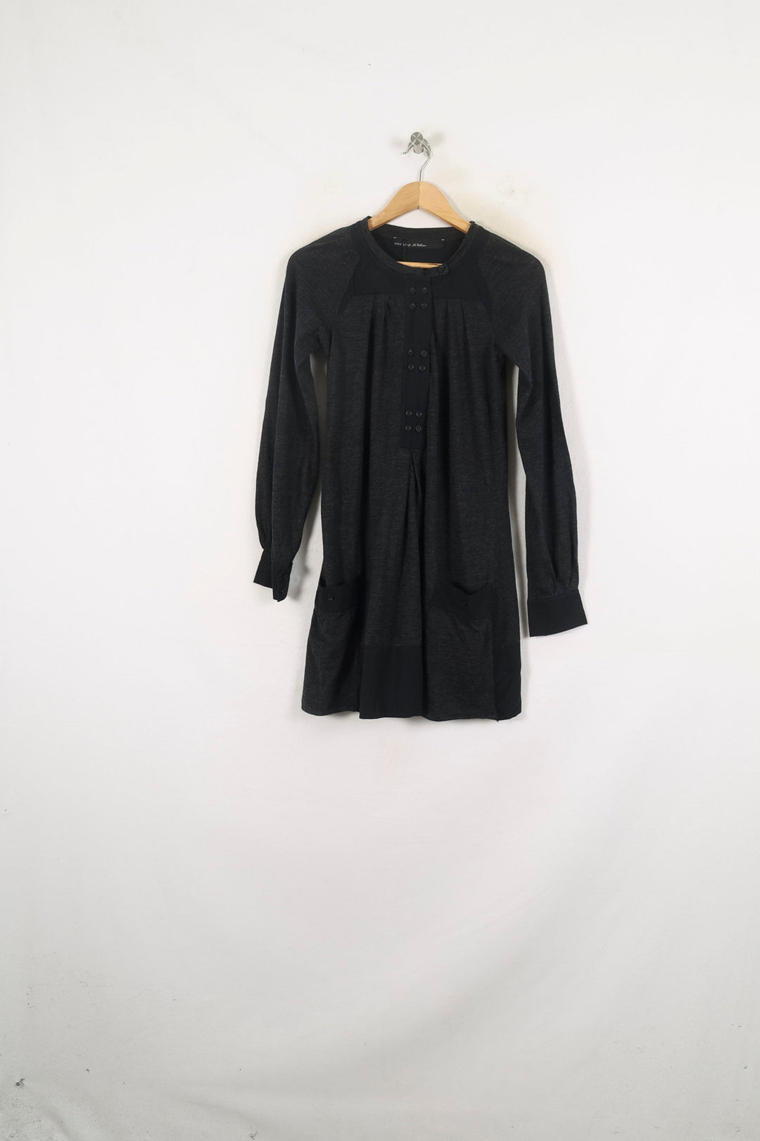 Robe Courte Grise - Taille S/36 de la marque One Step | PARAD60783 - Vendu par Paradigme - Image 2