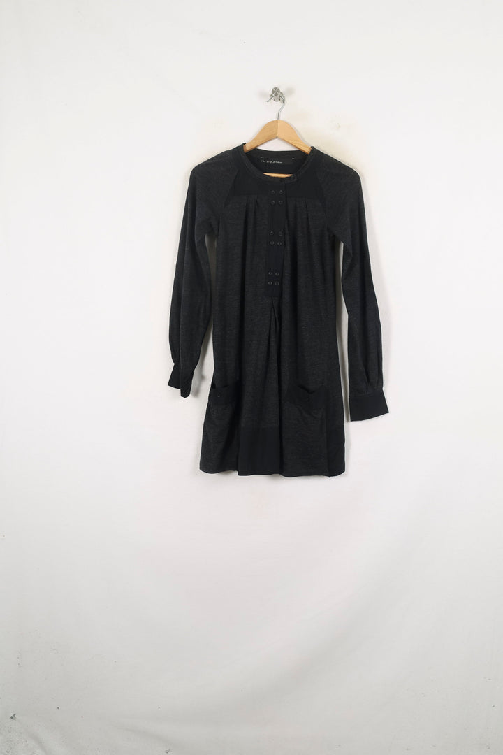 Robe Courte Grise - Taille S/36 de la marque One Step | PARAD60783 - Vendu par Paradigme - Image 2