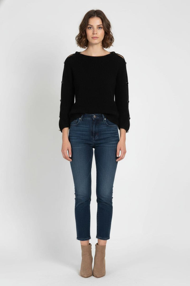 Pull Noir - Taille M/38 de la marque Sézane | PARAD60790 - Vendu par Paradigme - Image 1