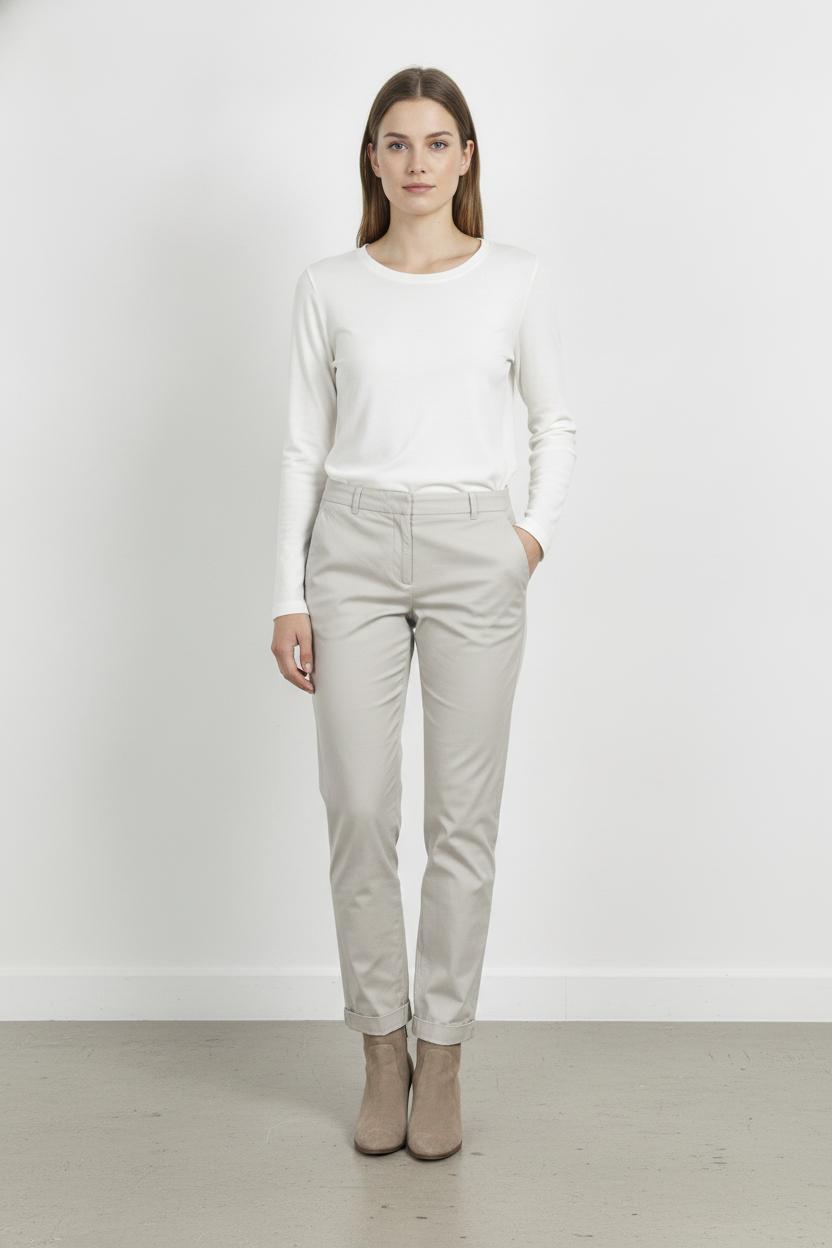 Pantalon Beige - Taille M/38 de la marque Caroll | PARAD60791 - Vendu par Paradigme - Image 1