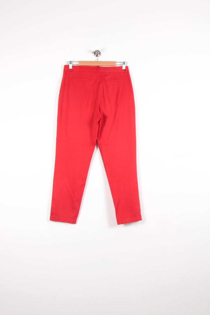 Pantalon Rouge - Taille L/40 de la marque Caroll | PARAD60792 - Vendu par Paradigme - Image 4