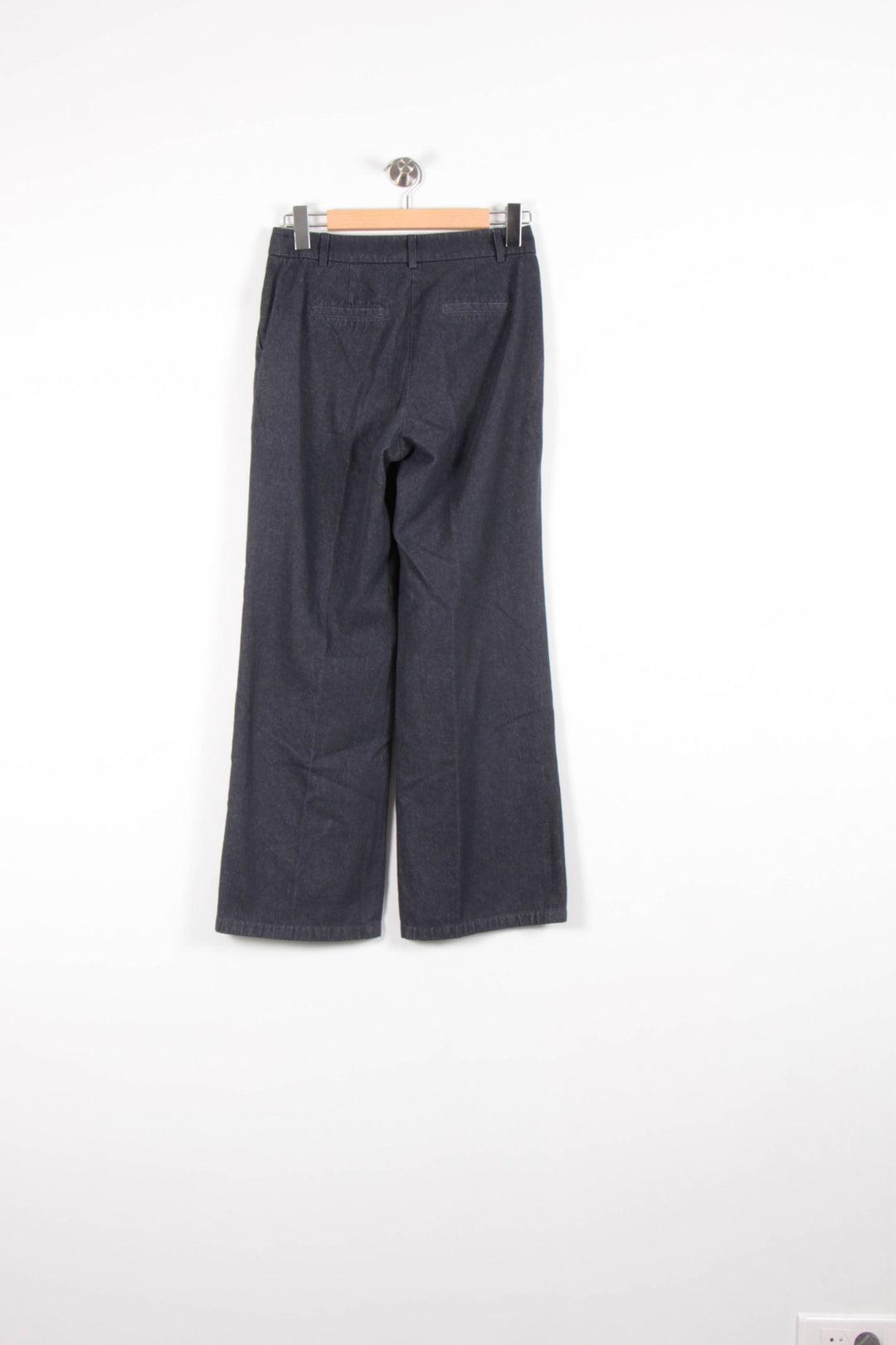 Jean Large Noir - Taille S/36 de la marque Caroll | PARAD60796 - Vendu par Paradigme - Image 4