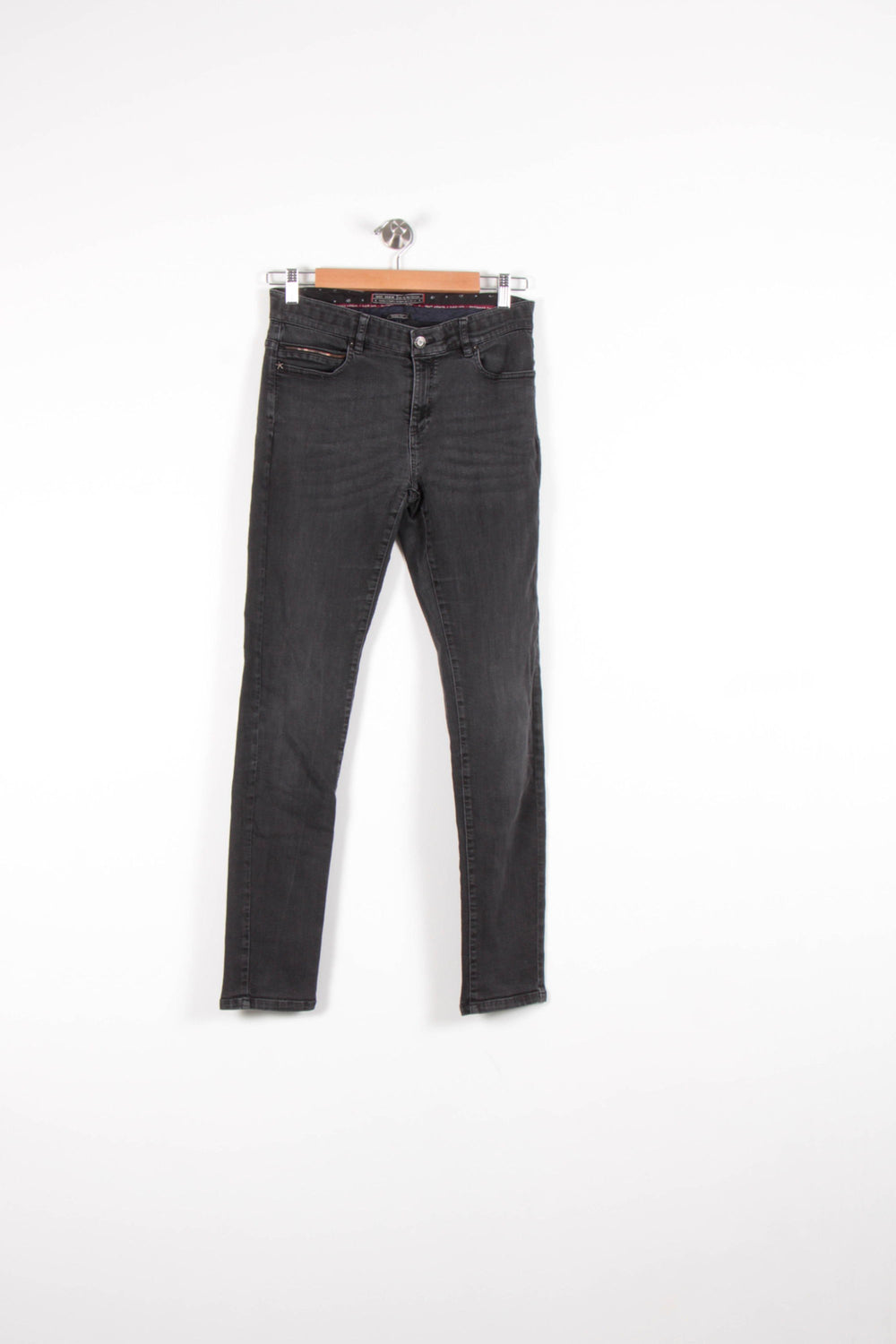 Jean Slim Noir - Taille S/36 de la marque IKKS | PARAD60800 - Vendu par Paradigme - Image 2