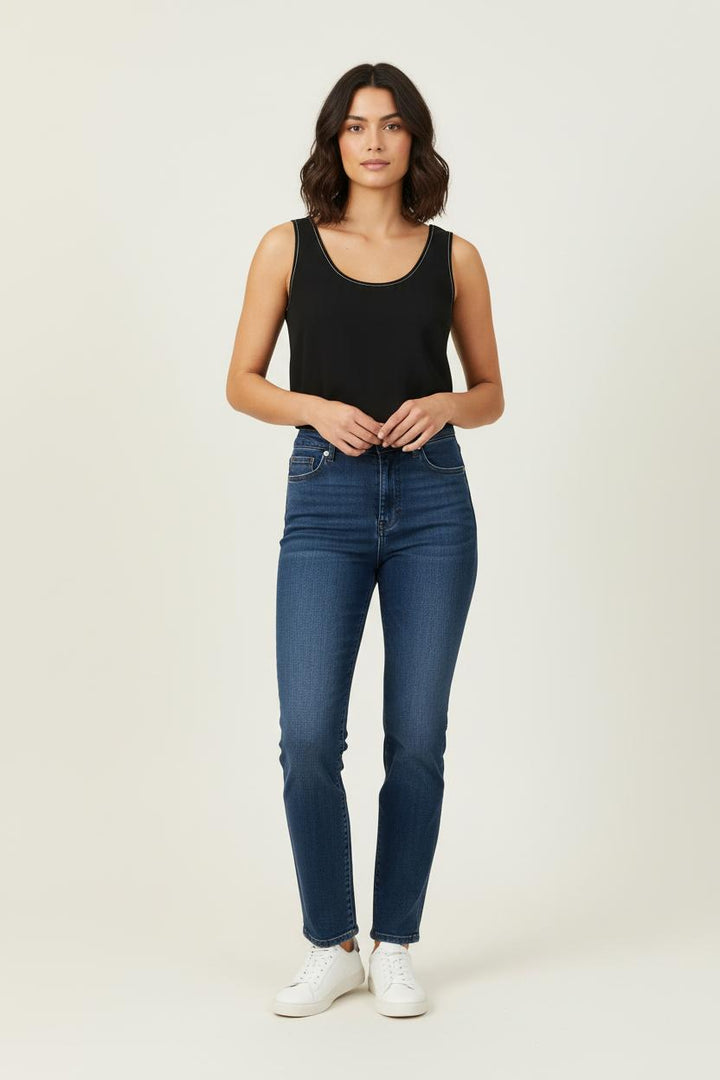 Débardeur Noir - Taille S/36 de la marque IKKS | PARAD60807 - Vendu par Paradigme - Image 1