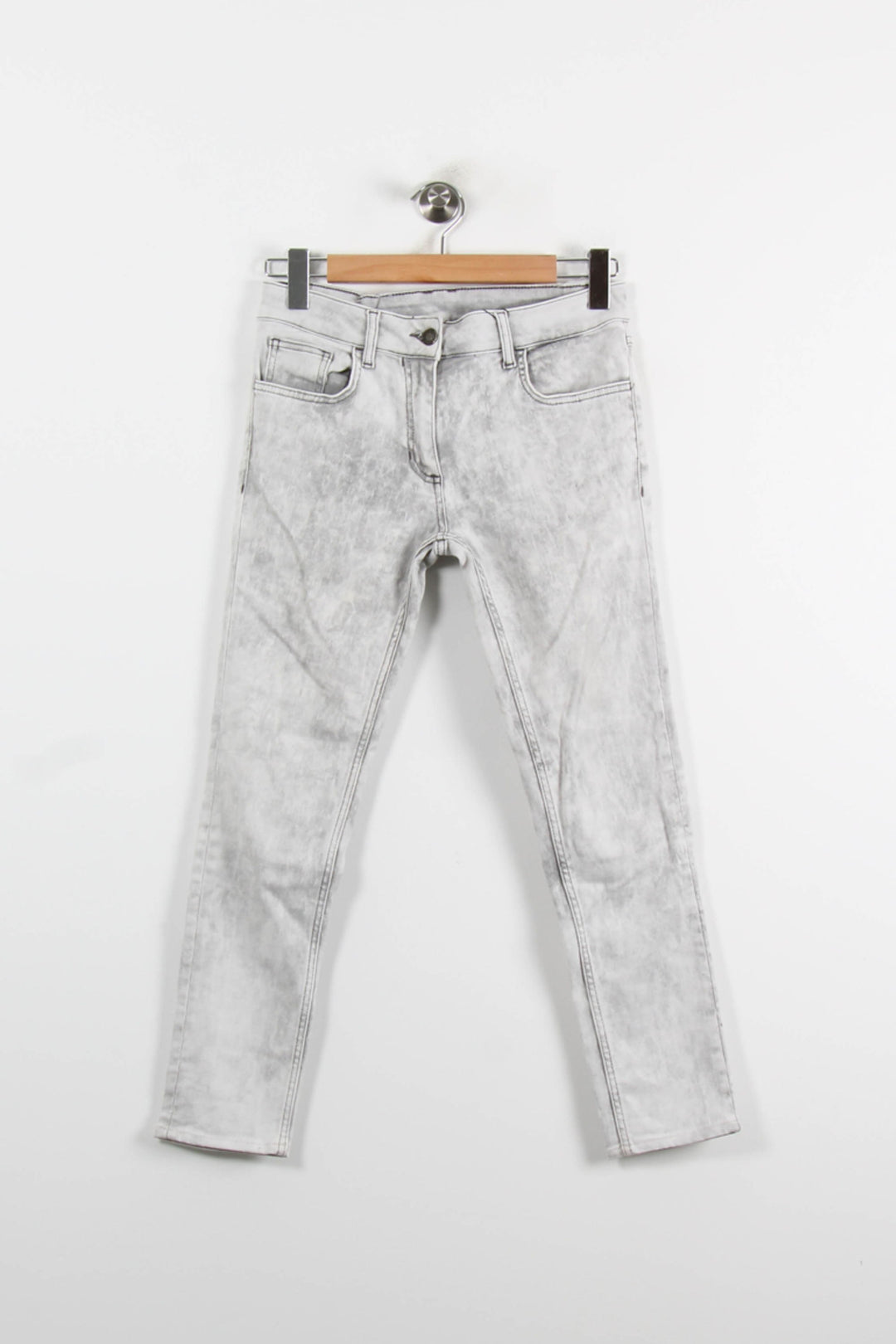 Jean Gris - Taille L/40 de la marque Sandro | PARAD60818 - Vendu par Paradigme - Image 2