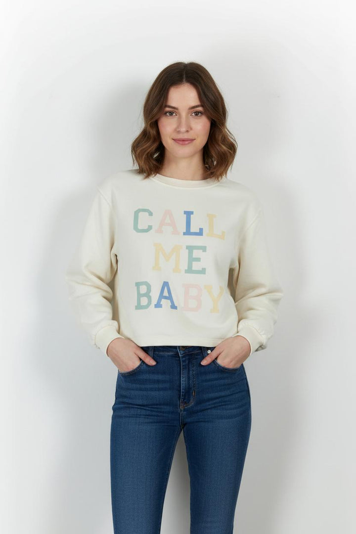 Sweat Blanc - Taille M/38 de la marque Tara Jarmon | PARAD60821 - Vendu par Paradigme - Image 1
