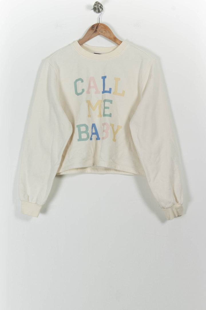 Sweat Blanc - Taille M/38 de la marque Tara Jarmon | PARAD60821 - Vendu par Paradigme - Image 2