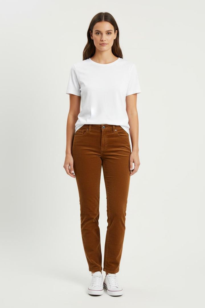 Pantalon Velours Marron - Taille S/36 de la marque Comptoir des Cotonniers | PARAD60822 - Vendu par Paradigme - Image 1