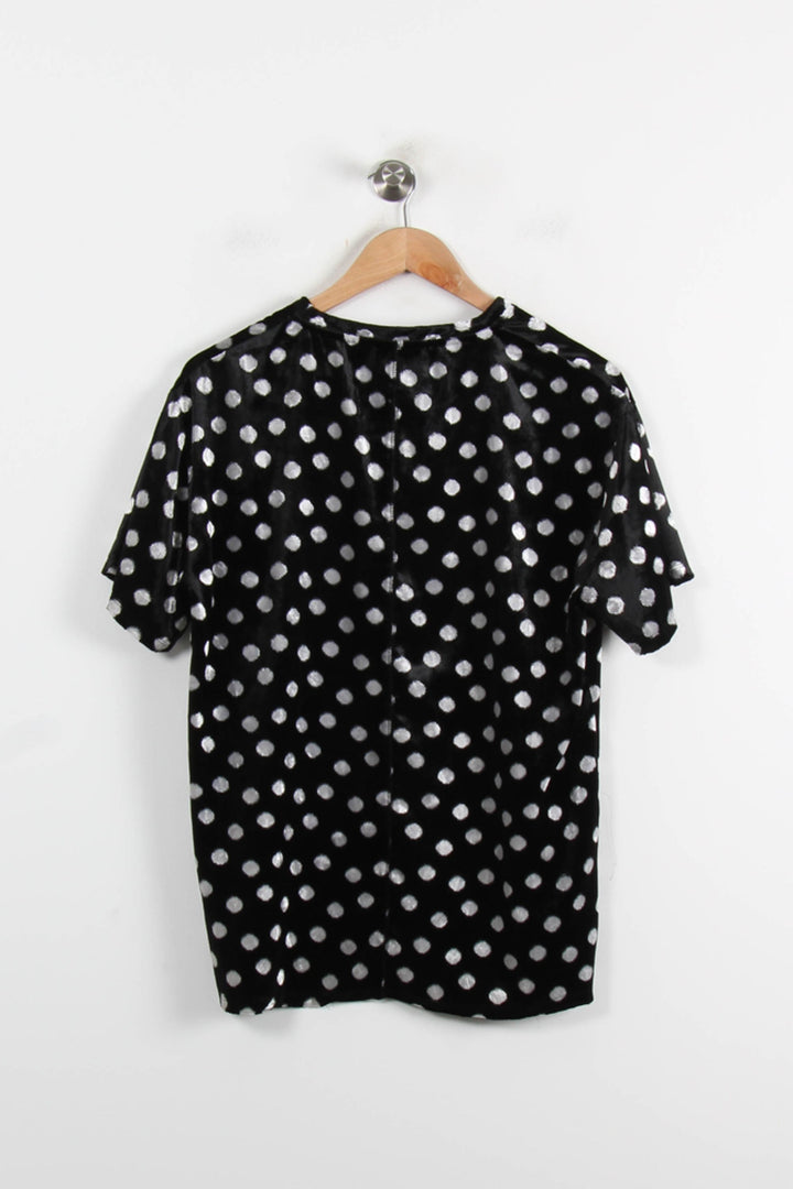 T-shirt Noir et Blanc - Taille M/38 de la marque The Kooples | PARAD60824 - Vendu par Paradigme - Image 4